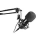 Broadcast kit with USB condenser microphone, table mount, pop filter and spider-Bild-3