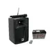 Portable PA system with UHF receiver unit, audio player, Bluetooth and battery-Bild-1