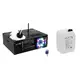 Machine à fumée DMX 1000 W et éclairage LED, 5 l de liquide fumigène inclus-Bild-1