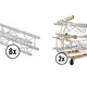 ALUTRUSS Ensemble QUADLOCK QL-ET34-2000 + chariot à traverses-Bild-1