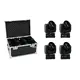 EUROLITE Set 4x LED TMH FE-300 Beam/Flowereffekt + Case-Bild-1