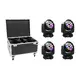 EUROLITE Set 4x LED TMH FE-1800 + Case-Bild-1