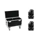 2x bright spot with 60 W LED including PRO flightcase with wheels-Bild-1