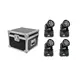 EUROLITE Set 4x LED TMH-9 + Case-Bild-1