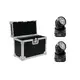2x kompaktes Washlight mit 3-W-Tricolor-LEDs und RGB-Farbmischung inklusive PRO Flightcase-Bild-1