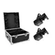 2x scanner with 20 W COB LED, rotating gobos and color wheel including flightcase-Bild-1