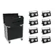 EUROLITE Set 8x Audience Blinder 2x100W LED COB + Case-Bild-1