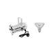 PAR-30 housing with E-27 socket including PAR-30 lamp with LED technology-Bild-1