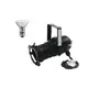 Alloggiamento PAR-20 con base E-27 con lampada PAR-20-Bild-1