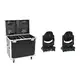 EUROLITE Set 2x LED TMH-X20 Moving-Head Spot + Case-Bild-1