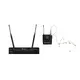 Multifrequency wireless receiver with bodypack and headset-Bild-1