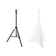 EUROLITE Set STV-40S-WOT Steel Stand + Tripod Cover white-Bild-1