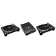 Set with digital DJ mixer/controller and two turntables-Bild-1
