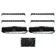 EUROLITE Set 4x LED BAR-12 QCL RGBA + 2x Soft Bag + Controller-Bild-1