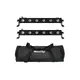 2 bar proiettori con 6 LED 4 W 4in1 con soft bag-Bild-1