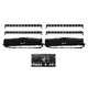 4x Spotlight bar with 12 x 4 W 4in1 LED including soft bag and compact DMX controller-Bild-1