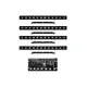 4x Spotlight bar with 12 x 10 W 6in1 LED including compact DMX controller-Bild-1