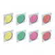 EUROLITE Set 8x Dichro-Filter, Rahmen silber PAR-64, farblich sortiert-Bild-1