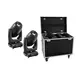 2x PRO-Beam/Wash-Moving Head mit 200-W-COB-LED inklusive Flightcase mit Rollen-Bild-1
