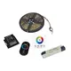LED IP Strip 5m, wireless remote control, wireless wall dimmer and Transformer 24V-Bild-1