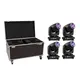 EUROLITE Set 4x LED TMH-X10 Beam + Case-Bild-1