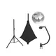 Mirror ball incl. stand mount with motor, tripod cover and speaker stand-Bild-1
