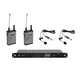 Anmeldefreier True-Diversity-Funkempfänger inkl. 2x Taschensender und 2x Lavaliermikrofon-Bild-1