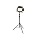 Surface light with 360 warm white LEDs and DMX incl. lighting stand and adapter-Bild-1