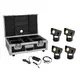 EUROLITE Set 4x AKKU Dot 1 RGB/WW QuickDMX bk + Charger + Case-Bild-1