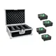 EUROLITE Set 4x AKKU IP Flat Light 3 sw + Case-Bild-1