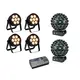 EUROLITE Set 4x LED 7C-7 Silent Slim Spot + 2x LED B-40 HCL + Easy Show-Bild-1