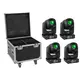 EUROLITE Set 4x LED TMH-B90 + Case with wheels-Bild-1