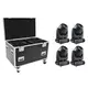 FUTURELIGHT Set 4x DMH-160 MK2 + Case with wheels-Bild-1
