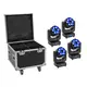 EUROLITE set 4x LED TMH-H240 Beam/Wash/effet floral + etui-Bild-1