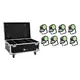 EUROLITE Set 8x LED IP PAR 7x10W RGBL Spot + Case-Bild-1