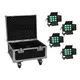 EUROLITE Set 4x LED CLS-9 QCL RGB/WW 9x7W + Case-Bild-1