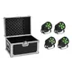 EUROLITE Set 4x LED Silent PAR 6 QCL Floor bk + Case-Bild-1