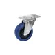 ROADINGER Jeu roues pivotantes 100 mm bleu 2 x RD-100 + 2 x RD-100B et frein-Bild-2