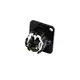 NEUTRIK XLR mounting plug 3pin NC3MD-LX-B-Bild-2