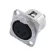 NEUTRIK XLR Mounting Socket 4-pin NC4FDL-1-Bild-1