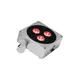 Flat spotlight with 3 x 8 W RGBW LED, QuickDMX transceiver and bracket-Bild-6