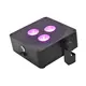 Flacher IP65-Scheinwerfer in schwarz mit 3 x 8-W-4in1 QCL RGBW-LED, QuickDMX-Transceiver,-Bild-4