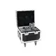 Flightcase-Set, 6 AKKU UP-4 Chrome IP 65 mit 4 x 10-W-LED, Ladevorrichtung-Bild-1