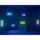 Weather-proof (IP65) high-intensity floodlight/strobe, with RGBW color mixing and warm white LED strips-Bild-16