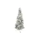 Classic fir tree in trendy silver-metallic-Bild-1