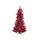 Classic fir tree in trendy red-metallic-Bild-1