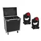 EUROLITE Set 2x LED TMH-S400 CMY + Case mit Rollen-Bild-1