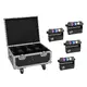 EUROLITE Set 4x AKKU MBT-3 Spot MK2 + Flightcase with wheels and charging function-Bild-1