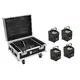 EUROLITE Set 4x AKKU IP UP-4 QCL Spot QuickDMX MK2 + Flightcase with wheels and charging function-Bild-1
