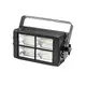 Compact strobe with 48 SMD LEDs, adjustable flash freuquency + DMX-Bild-2